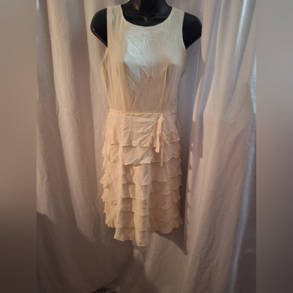Taylor Cream Satin Fabric